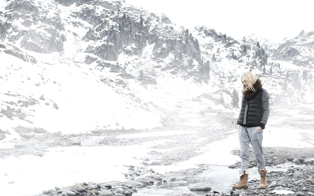 Modefotografie Berge Schnee Österreich Alpen Alps Fashion Shoot Glacier Snow